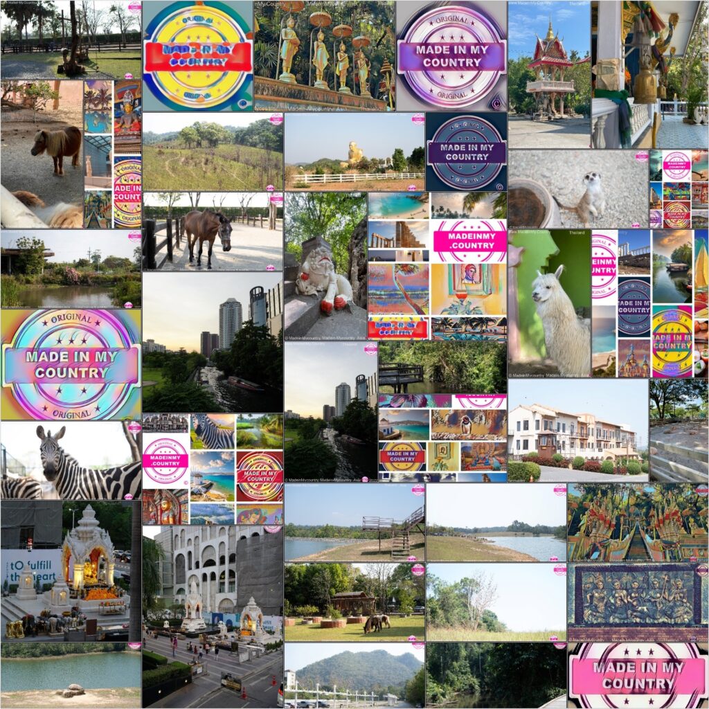 MadeinMycountry Thailand  ประเทศไทย
MadeinMycountry is a global platform that celebrates and supports local history, culture, art, and nature conservation efforts. For two decades, we have been sponsoring local museums, cultural organizations, travel destinations, historical sites and various cultural events around the world. 
